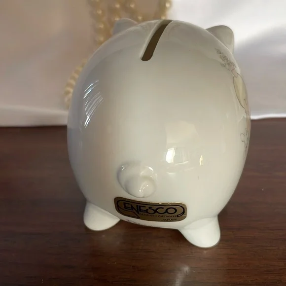 Precious Moments Vintage 1985 Ceramic Piggy Bank🐷 - Picture 4 of 7